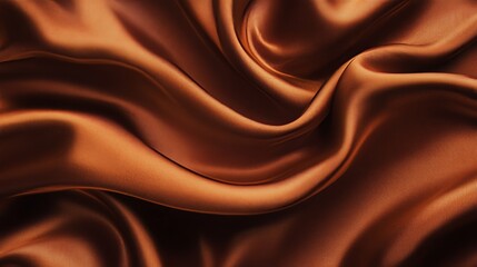 Fototapeta premium Brown fabric texture background for textile or design use