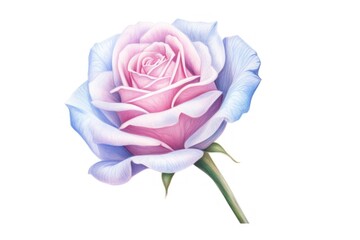 Rose flower plant inflorescence.