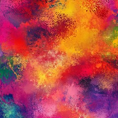 Fototapeta premium vibrant holi festival abstract patterns