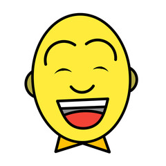 Comedy and tragedy theater mask minimalist line drawing. Cinema themed element suitable for posters, stickers or branding.