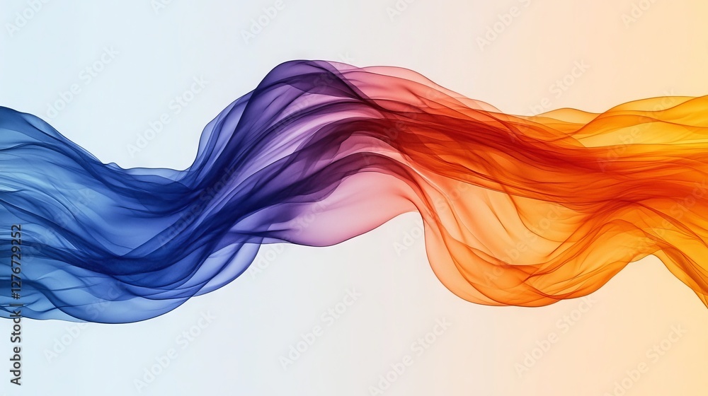 Poster a modern 3d abstract digital background featuring ample copy space, derived from an image