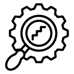 Analysis Outline Icon