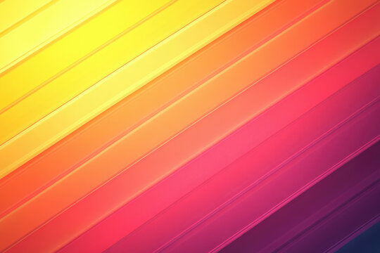 Abstract diagonal stripes in warm color gradient from yellow to purple.