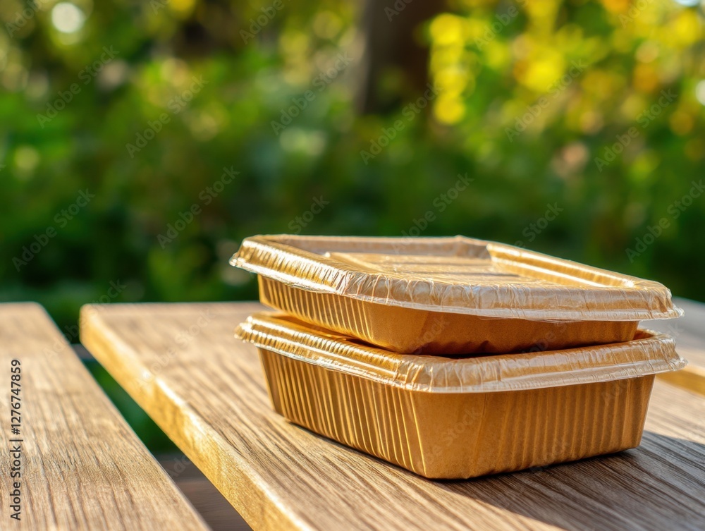 Poster development of biodegradable packaging aligns with consumer preferences.