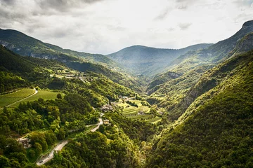 Gordijnen Etsschtal in Italien © detlevn
