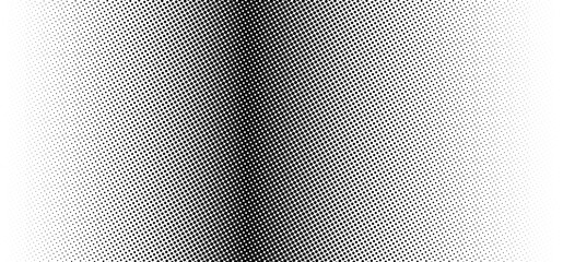 Halftone faded gradient texture. Grunge halftone grit background. White and black sand noise wallpaper. Retro pixilated vector backdrop. vector eps