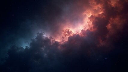 Fototapeta premium A stunning 8K image of cosmic dust and gas illuminated by distant stars, showcasing intricate details of the interstellar medium with seamless textures., ultra detailed, 8k resolution, HDR, pro