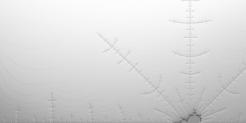 Grayscale Mandelbrot Fractal X