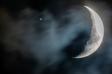 Moon and saturn conjunction in 2025