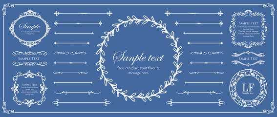 アンティークフレームデザイン