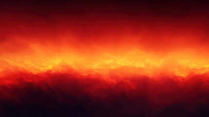 Fiery gradient transitioning from deep red to bright orange, evoking warmth and intensity. This abstract image captures essence of flames and heat
