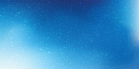 blue and white mesh gradient, snow fall effect, background. Vector illustration
