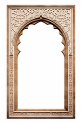 Arch architecture white background calligraphy.