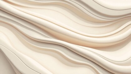 Obraz premium a close up of some abstract cream colored swirling lines.