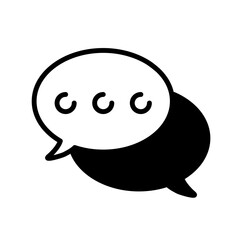 chat icon. chat icon vector