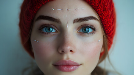 Microblading Procedure Enhancing Eyebrows for a Natural Beauty Look