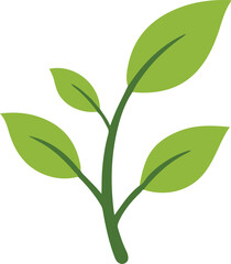 isolated leaf sprout new growth Vector,leaf sprout new growth Silhouette,leaf sprout new growth icon set, black leaf sprout new growth symbol for you,color  Vector illustration, Vector Graphic, EPS 10
