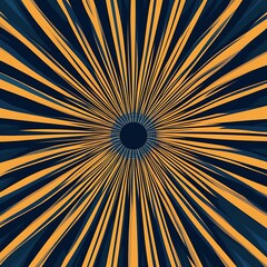 Fototapeta premium Abstract radial pattern design