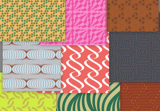 Vector Seamless Pattern Collection