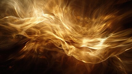 Vivid brushstrokes create a dynamic color flow, capturing movement and light in a textured composition