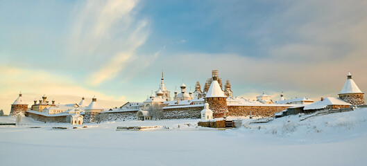 Solovki, Russia. Solovetsky Monastery. Nature of Solovetsky Islands. Travel and tourism....