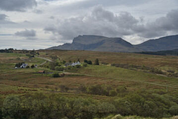 Landscape of the Island of skye