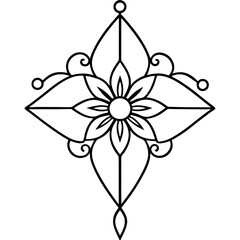 flower-and-gemstone-divider-with-vintage-elegance