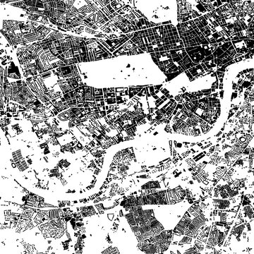 Buildings map of Chelsea Great Britain
