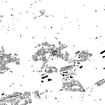 Buildings map of Bathgate Great Britain