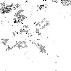 Buildings map of Accrington Great Britain