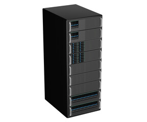 3d rendering server racking system