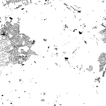 Buildings map of Esher Great Britain