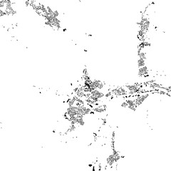 Buildings map of Haslingden Great Britain