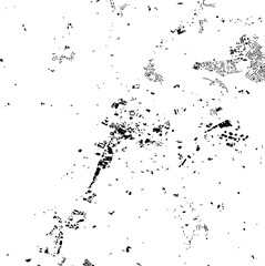 Buildings map of Gloucester Great Britain