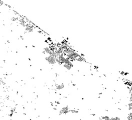 Buildings map of Flint Great Britain