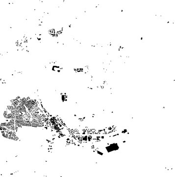 Buildings map of Coity Great Britain