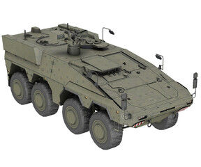3d rendering gtk boxer armored personnel carriers