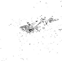 Fototapeta premium Buildings map of Camborne Great Britain