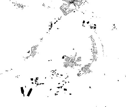 Buildings map of Goole Great Britain