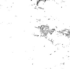 Buildings map of Amersham Great Britain