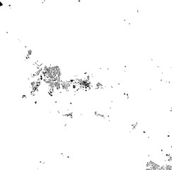 Buildings map of Sandbach Great Britain