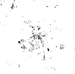 Buildings map of Grantham Great Britain