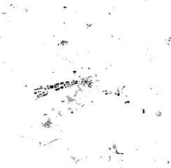 Buildings map of Swadlincote Great Britain