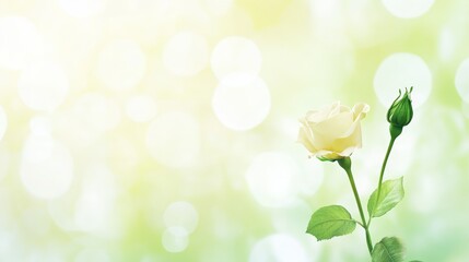 Elegant minimalist greeting card with subtle gradient and central white space for messages