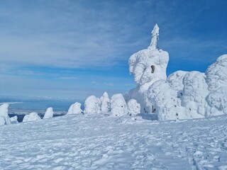 Snow Monster in Aomori, Japan