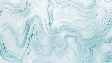 Obraz premium Glass semi-transparent 3D topographic pattern with polished curves