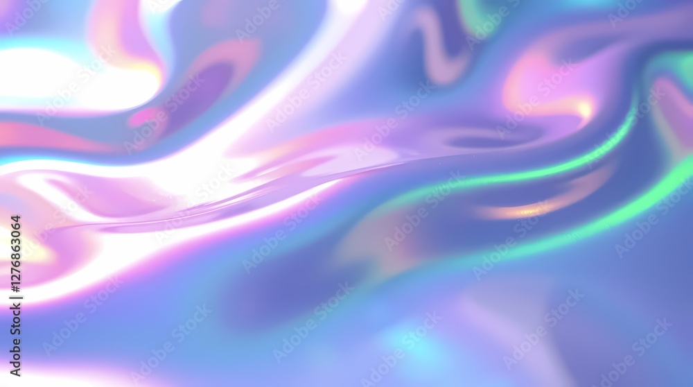 Poster vibrant swirls of pastel colors create a mesmerizing abstract texture in a smooth digital backdrop. 