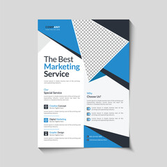 Corporate business flyer design