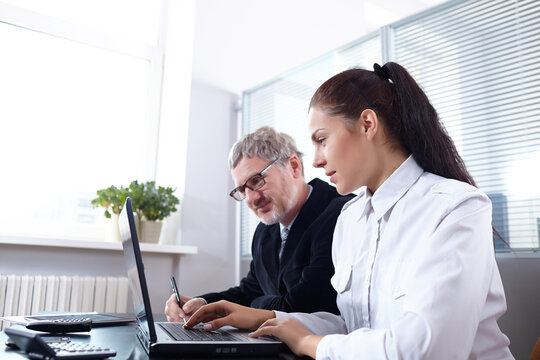 business people in the office