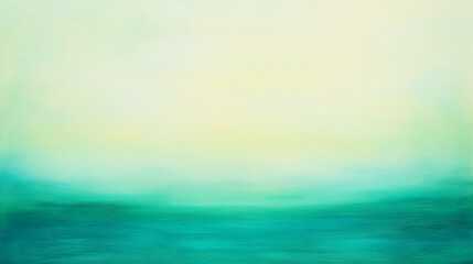 Fototapeta premium Ethereal gradient blending soft turquoise and lime green hues for a modern aesthetic